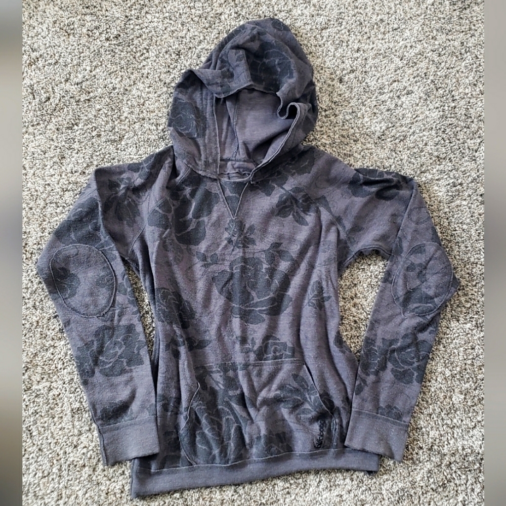Billabong| Vintage Lightweight Hoodie with Floral Pattern